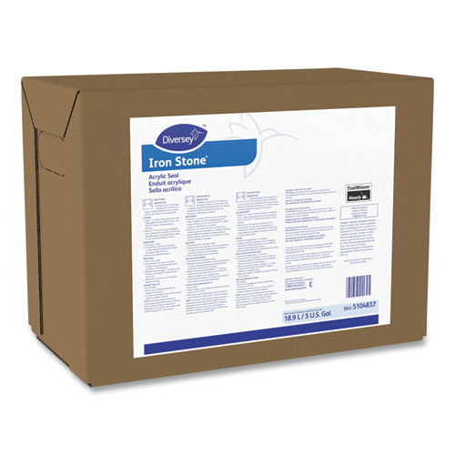 Iron Stone Acrylic Floor Sealer, Neutral Scent, Liquid, 5 gal Box