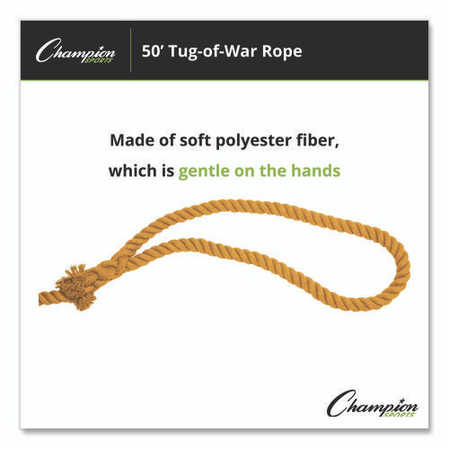 Tug-of-War Rope, 50 ft, 1" dia