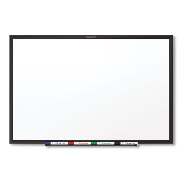 Classic Series Total Erase Dry Erase Boards, 60" x 36", White Surface, Black Aluminum Frame