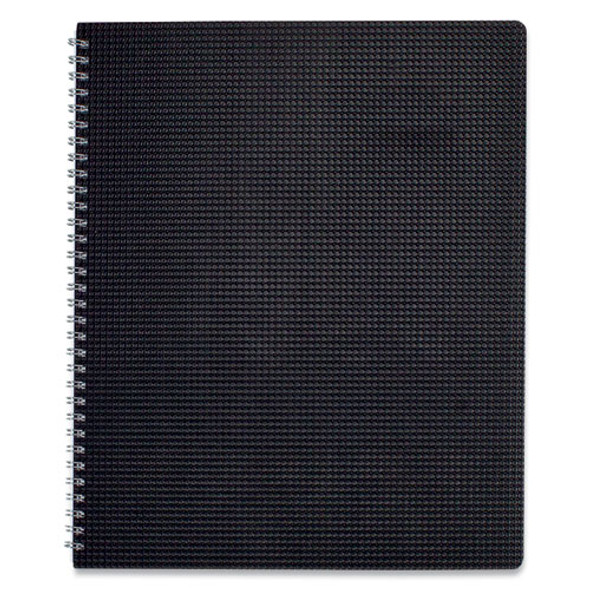 DuraFlex 14-Month Planner, 11 x 8.5, Black Cover, 14-Month: Dec 2024 to Jan 2026
