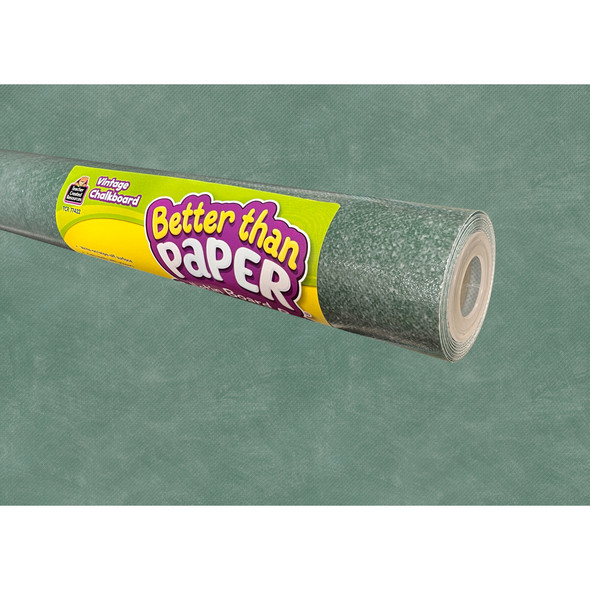 Better Than Paper® Bulletin Board Roll, Vintage Chalkboard, 4-Pack