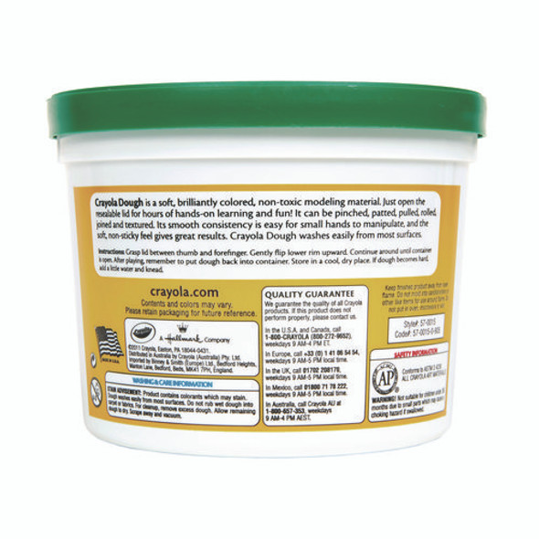 Modeling Dough Bucket, 3 lbs, Green