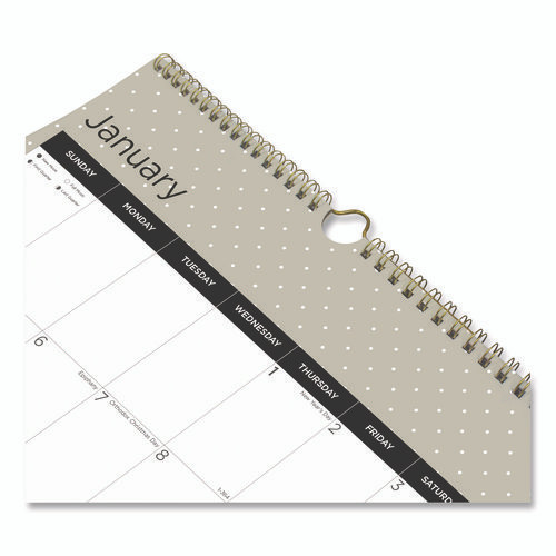 12-Month Wall Calendar, Succulent Plants Photography, 12 x 17, White/Multicolor Sheets, 12-Month (Jan to Dec): 2025