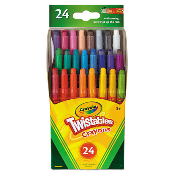 Twistables Mini Crayons, 24 Colors/Pack Twistables Mini Crayons, 24 Colors/Pack