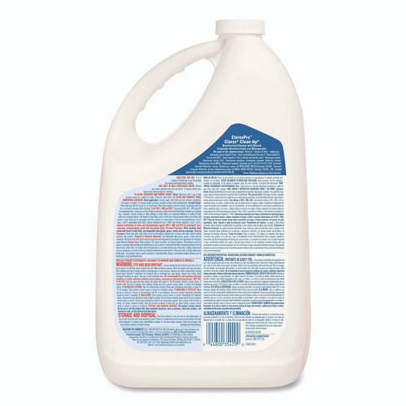 CloroxPro Clean-Up Disinfectant Cleaner with Bleach, 128 oz Refill Bottle CloroxPro Clean-Up Disinfectant Cleaner with Bleach, 128 oz Refill Bottle