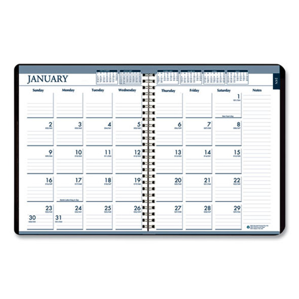 Recycled Monthly Weekly 7 Day Planner, 8.75 x 6.88, Black Cover, 12-Month (Jan to Dec): 2025 Recycled Monthly Weekly 7 Day Planner, 8.75 x 6.88, Black Cover, 12-Month (Jan to Dec): 2025