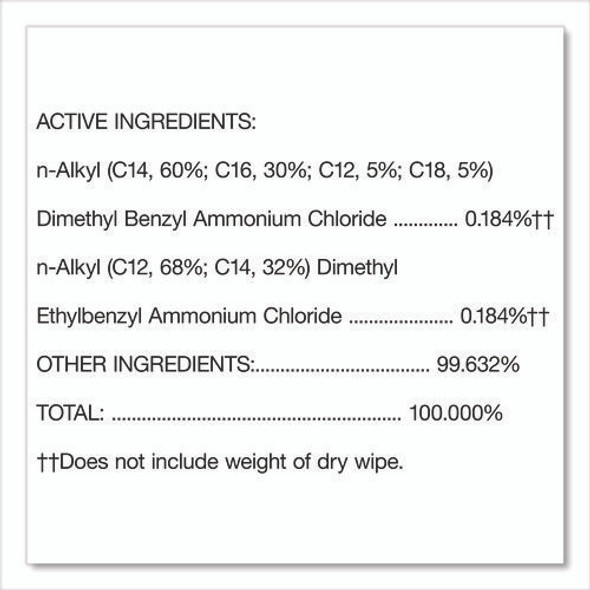 Disinfecting Wipes, Bleach Free Cleaning Wipes, 1-Ply, 7 x 8, Fresh Scent, White, 35/Canister