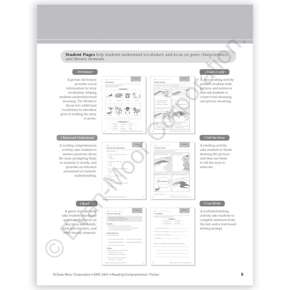 Reading Comprehension: Fiction, Grade 1