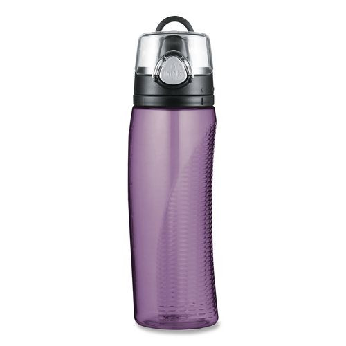 Intak by Thermos Hydration Bottle with Meter, 24 oz, Plastic, Purple