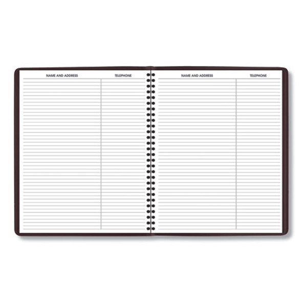 Monthly Planner, 11 x 9, Winestone Cover, 15-Month: Jan 2025 to Mar 2026