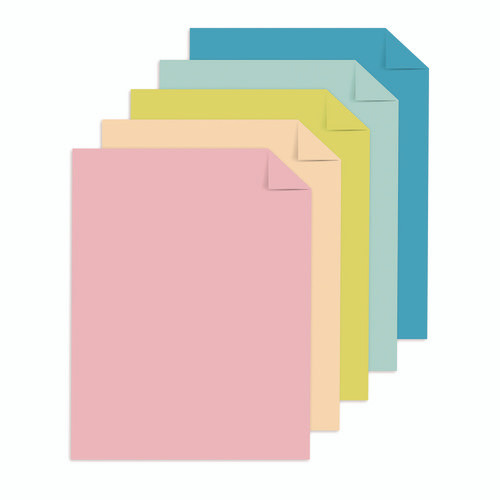 Color Paper - "Sprinkles" Assortment, 24 lb Bond Weight, 8.5 x 11, 25 Assorted, 300/Pack