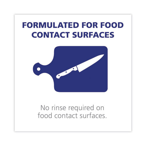 Foodservice Surface Sanitizer3, Fragrance Free, 32 oz Bottle with Spray Trigger Attached, 6/Carton