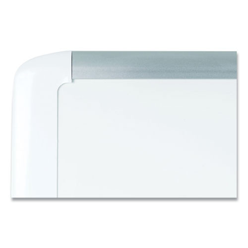 Gold Ultra Magnetic Dry Erase Boards, 48" x 36", White Surface, White/Natural Aluminum Frame