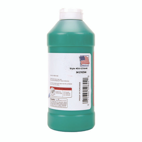 Premier Tempera Paint, Green, 16 oz Bottle