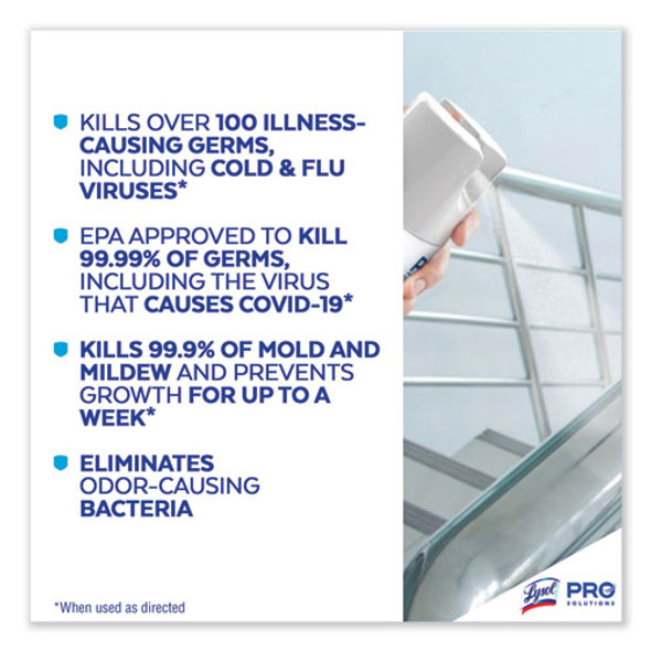 Disinfectant Spray, Crisp Linen, 19 oz Aerosol Spray, 2/Pack, 4 Packs/Carton