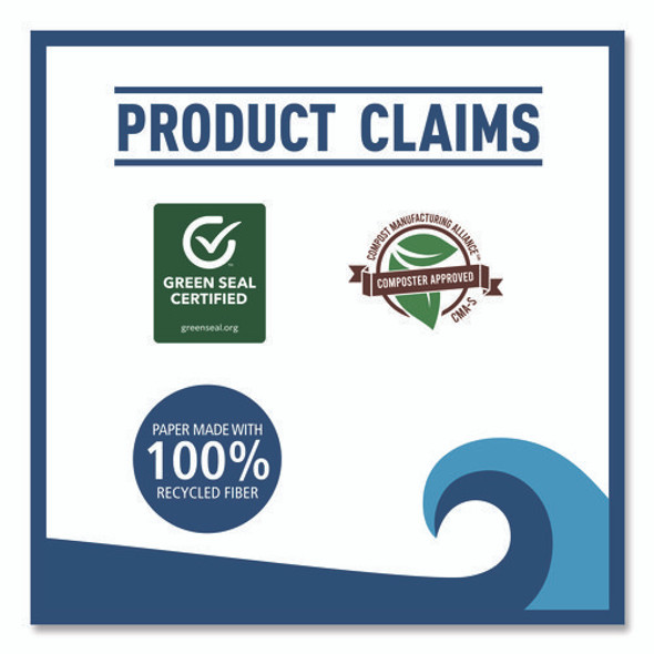 Kitchen Roll Towel, 2-Ply, 11 x 9, White, 85 Sheets/Roll, 30 Rolls/Carton