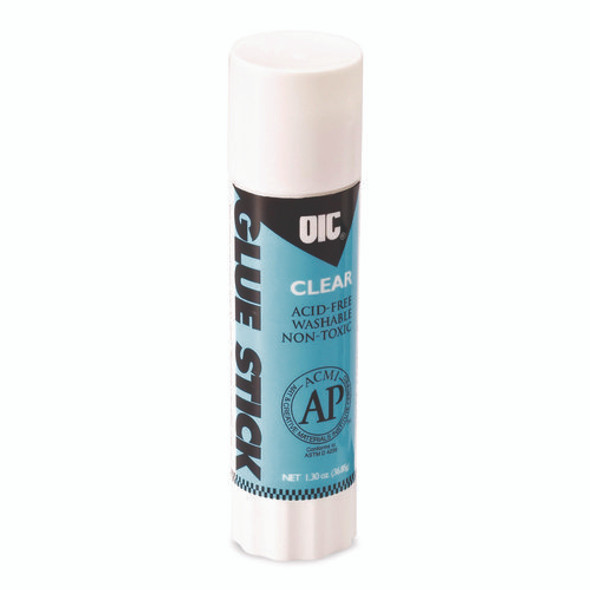 Glue Stick, 1.3 oz, Dries Clear
