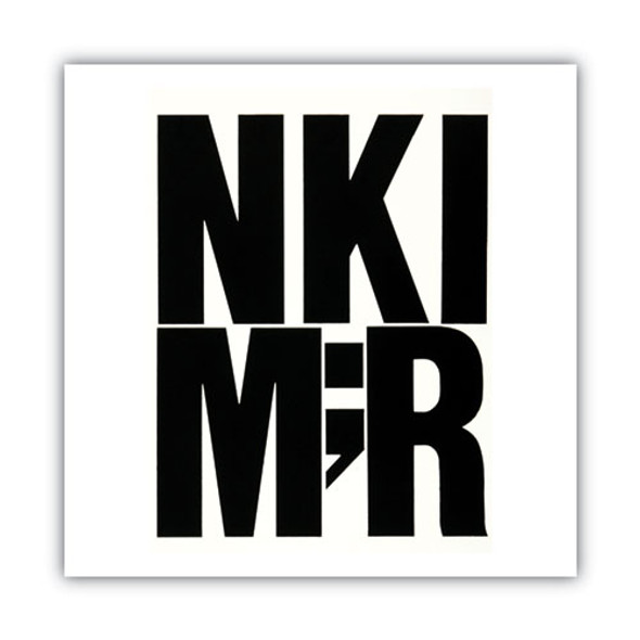 Press-On Vinyl Self-Adhesive Uppercase Letters, 6" Tall, Black Characters, 38/Pack