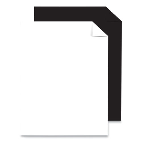 Color Cardstock - "Basic" Assortment, 65 lb Cover Weight, 8.5 x 11, Assorted Basic Colors, 100/Pack