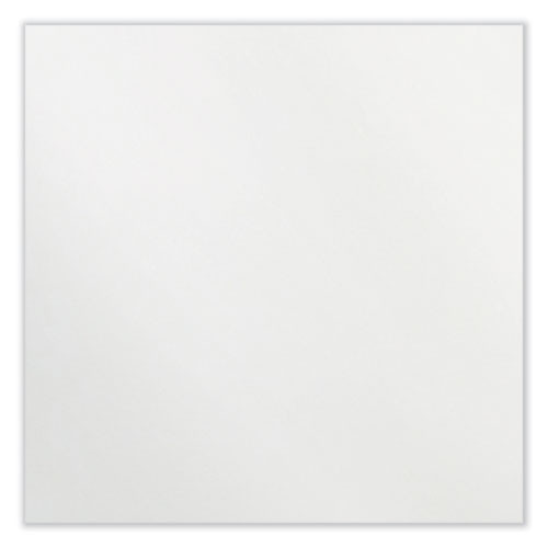 Coda Low Profile Circular Magnetic Glassboard, 48" x 48", White Surface