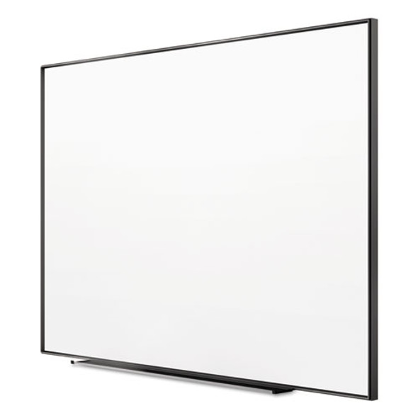 Fusion Nano-Clean Magnetic Whiteboard, 48" x 36", White Surface, Black Aluminum Frame