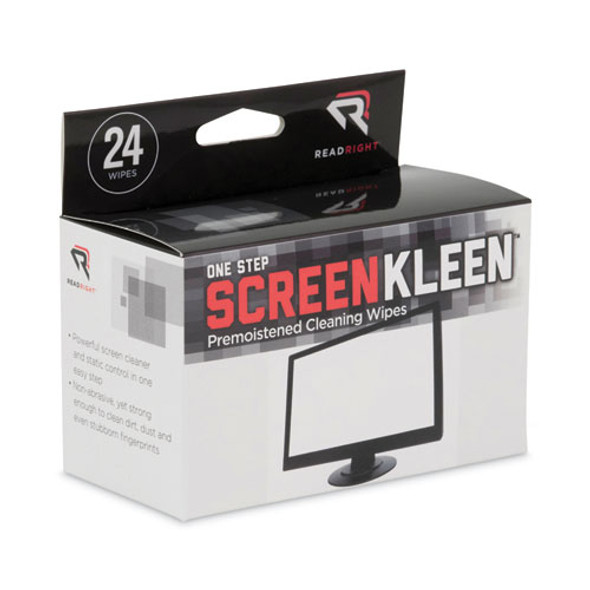 OneStep Screen Cleaner, 5 x 5, Unscented, 24/Box OneStep Screen Cleaner, 5 x 5, Unscented, 24/Box