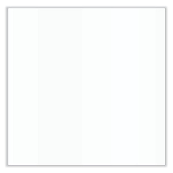 Aria Low-Profile Frameless Magnetic Glassboard, 96" x 48", White Surface