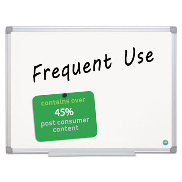 Earth Gold Ultra Magnetic Dry Erase Boards, 24" x 36", White Surface, Satin Aluminum Frame Earth Gold Ultra Magnetic Dry Erase Boards, 24" x 36", White Surface, Satin Aluminum Frame