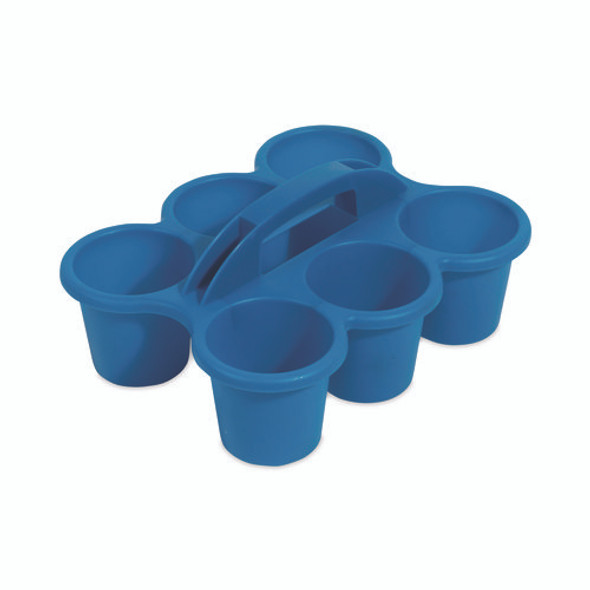 Little Artist Antimicrobial Six-Cup Caddy, Blue Little Artist Antimicrobial Six-Cup Caddy, Blue