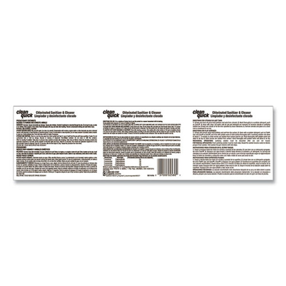 Powdered Sanitizer/Cleanser, 10 lb Bucket, 3/Carton