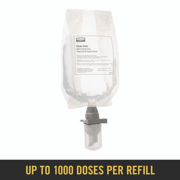 TC Clean Seat Foaming Refill, Unscented, 400mL Box, 12/Carton