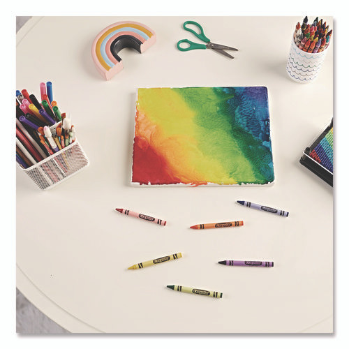 Washable Watercolor Paint, 24 Assorted Colors, Palette Tray