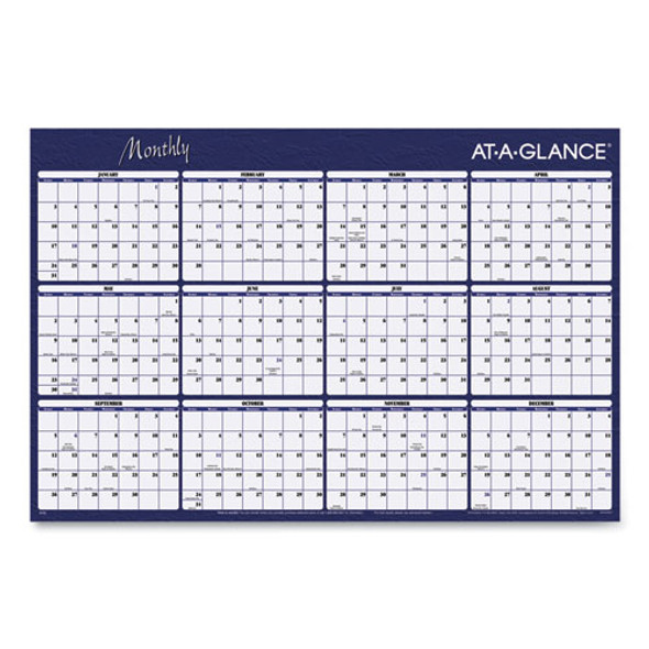 Reversible Horizontal Erasable Wall Planner, 48 x 32, Assorted Sheet Colors, 12-Month (Jan to Dec): 2025 Reversible Horizontal Erasable Wall Planner, 48 x 32, Assorted Sheet Colors, 12-Month (Jan to Dec): 2025