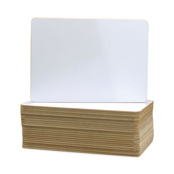 Dry Erase Board, 9" x 6", White Surface, 24/Pack Dry Erase Board, 9" x 6", White Surface, 24/Pack