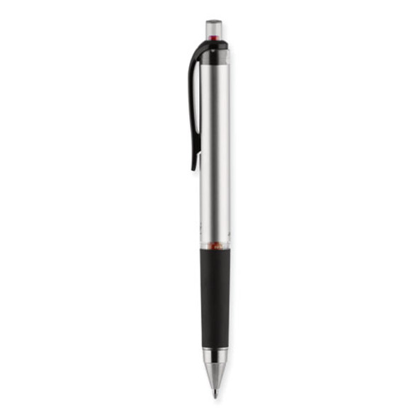 207 Impact Gel Pen, Retractable, Bold 1 mm, Red Ink, Black/Red Barrel