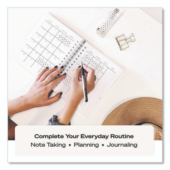 207 Impact RT Gel Retractable Pen Refills, Bold 1 mm Conical Tip, Black Ink, 2/Pack