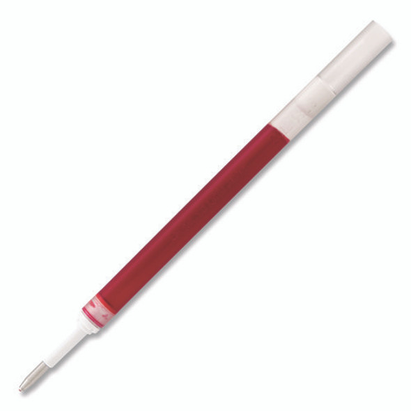 Refill for Pentel EnerGel Retractable Liquid Gel Pens, Bold Conical Tip, Red Ink