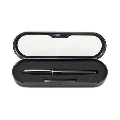 MR Metropolitan Collection Fountain Pen, Medium 1 mm, Black Ink, Black Barrel