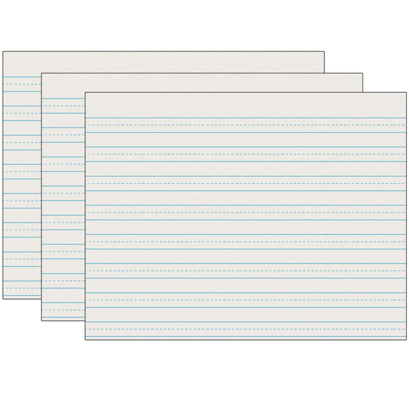 Newsprint Handwriting Paper, Skip-A-Line, Grade 3, 1/2" x 1/4" x 1/2" Ruled Long, 11" x 8-1/2", 500 Sheets Per Pack, 3 Packs Newsprint Handwriting Paper, Skip-A-Line, Grade 3, 1/2" x 1/4" x 1/2" Ruled Long, 11" x 8-1/2", 500 Sheets Per Pack, 3 Packs