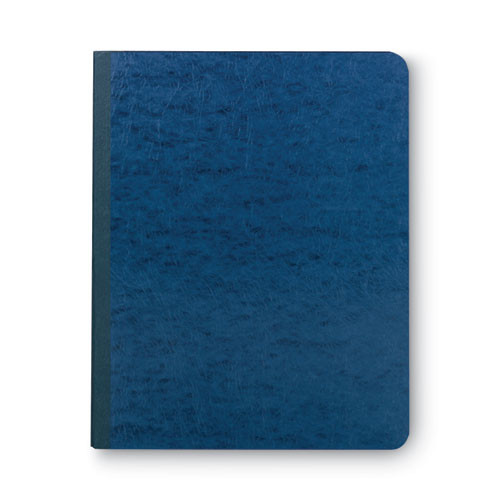 Prong Fastener Premium Pressboard Report Cover, Two-Piece Prong Fastener, 3" Capacity, 8.5 x 11, Dark Blue/Dark Blue