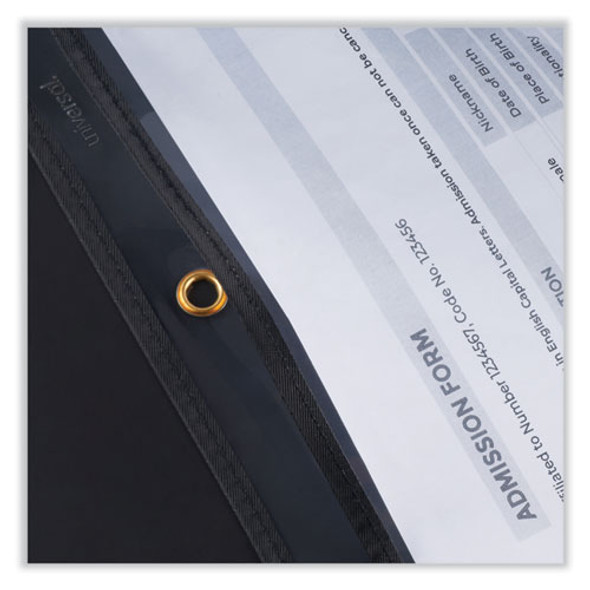 Top-Load Vinyl Ticket Holder, Heavy Gauge, Clear, 25/Pack