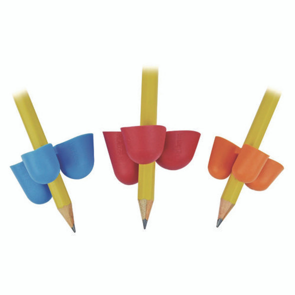 Writing C.L.A.W. Pencil Grip, Large, 1.6" Long, Assorted Colors, 80/Carton