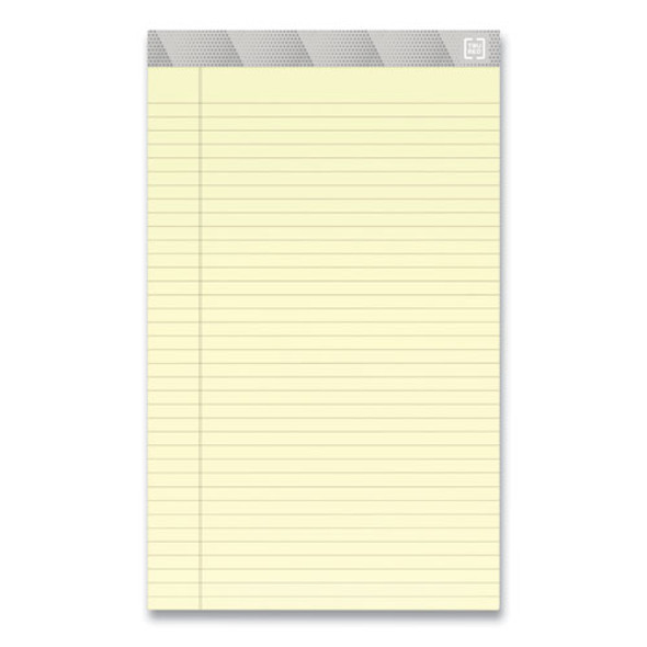 Notepads, Wide/Legal Rule, 50 Canary-Yellow 8.5 x 14 Sheets, 12/Pack