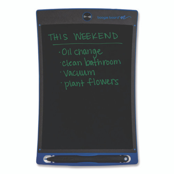 Jot 8.5 Reusable Writing Tablet, 8.5" LCD Screen, 6.75" x 0.62" x 10.37", Blue/Black