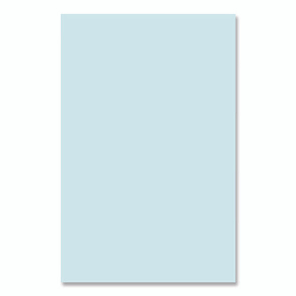 Colors 30% Recycled Colored Paper, 20 lb Bond Weight, 8.5 x 14, Blue, 500/Ream