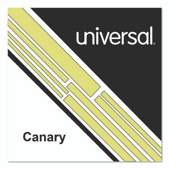 Deluxe Colored Paper, 20 lb Bond Weight, 8.5 x 11, Canary, 500 Sheets/Ream, 10 Reams/Carton