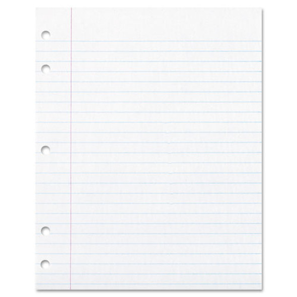 Ecology Filler Paper, 3-Hole, 8 x 10.5, Wide/Legal Rule, 150/Pack