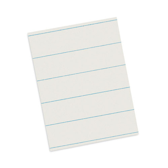 Ruled Newsprint Paper, 3/8" Short Rule, 8.5 x 11, 500/Pack