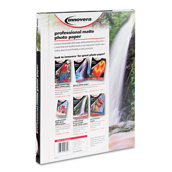 Heavyweight Photo Paper, 11 mil, 8.5 x 11, Matte White, 50/Pack