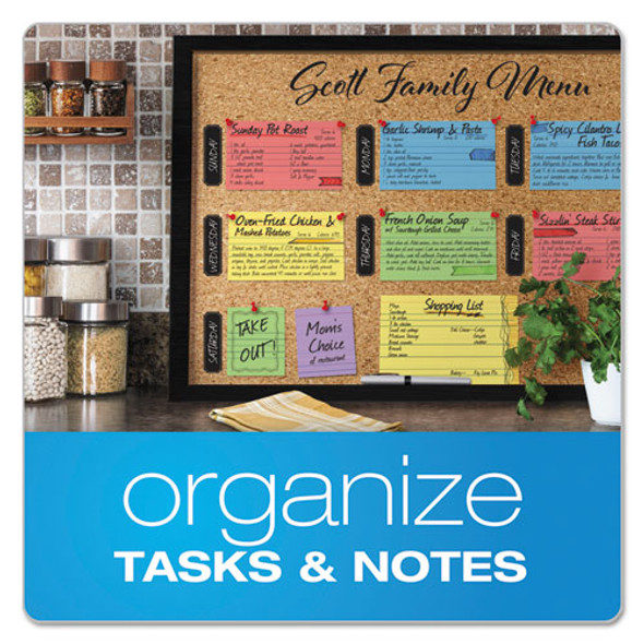 Ruled Index Cards, 5 x 8, Blue/Violet/Canary/Green/Cherry, 100/Pack